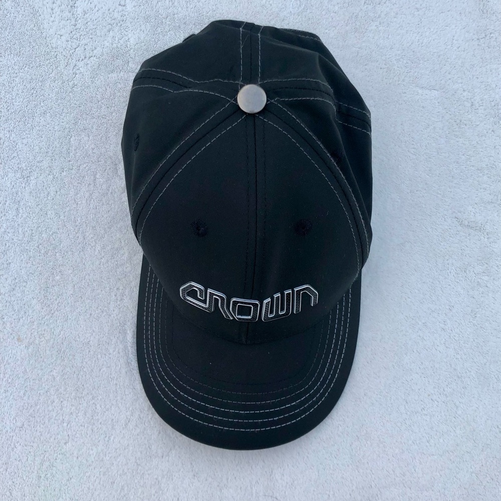 Crown Equipment Ballcap 3D Logo Silver Black Polyester
